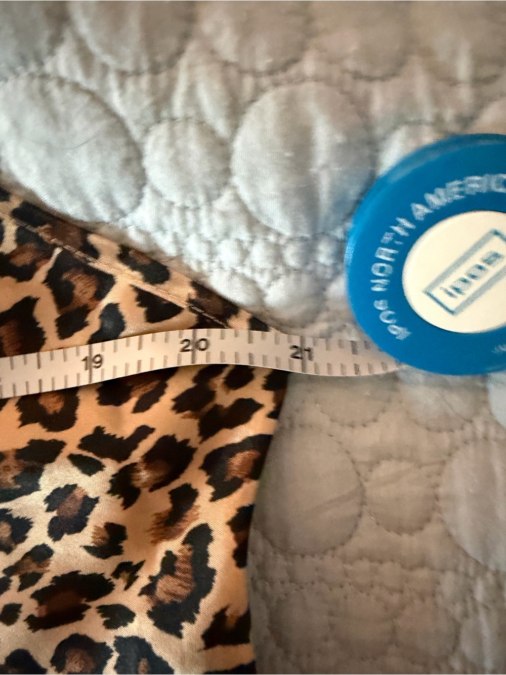 Leopard Print Slip Dress Chemise - Tan/Black - Picture 5 of 7